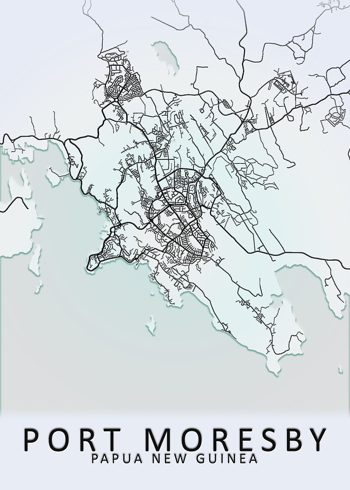 Port Moresby City Map