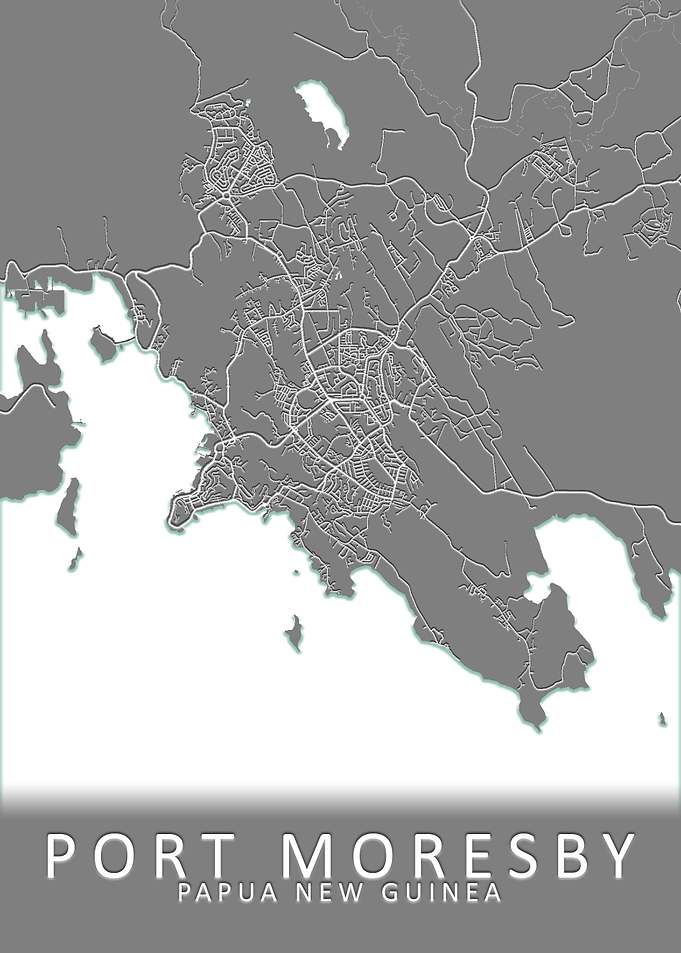 Port Moresby City Map