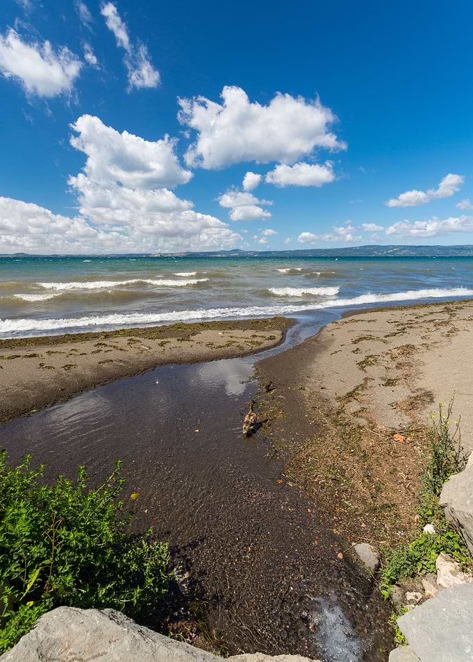 Bolsena lake Italy