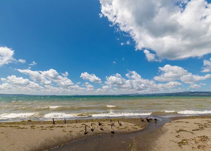 Bolsena lake Italy