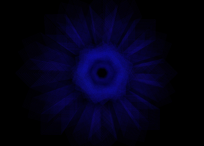Blue crystal