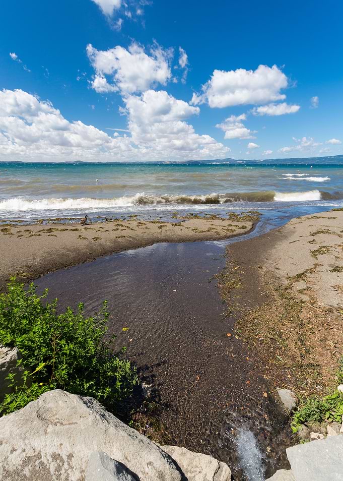 Bolsena lake Italy