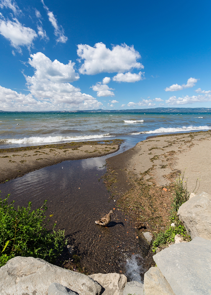 Bolsena lake Italy