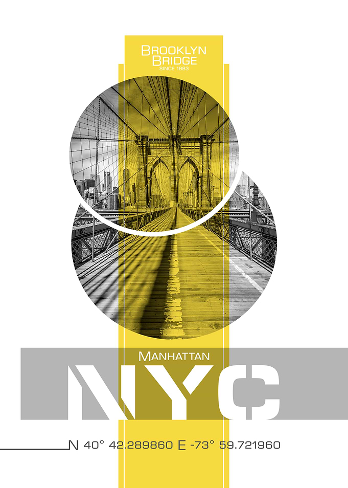 Poster Art NYC Brooklyn Br