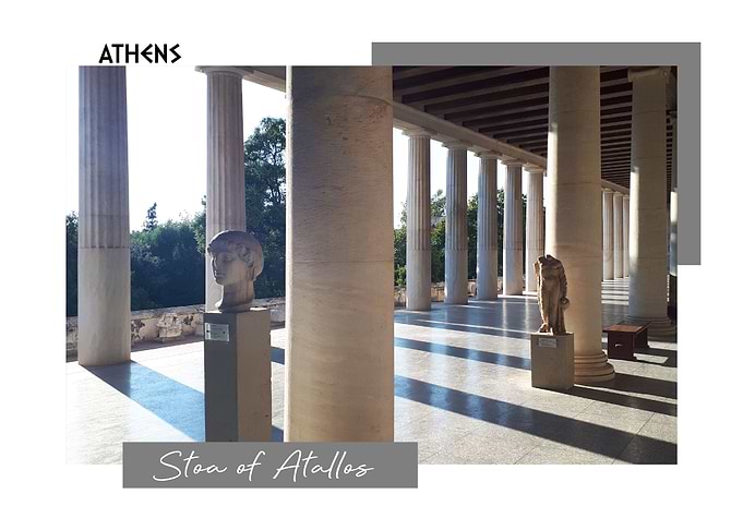 Stoa of Atallos Columns