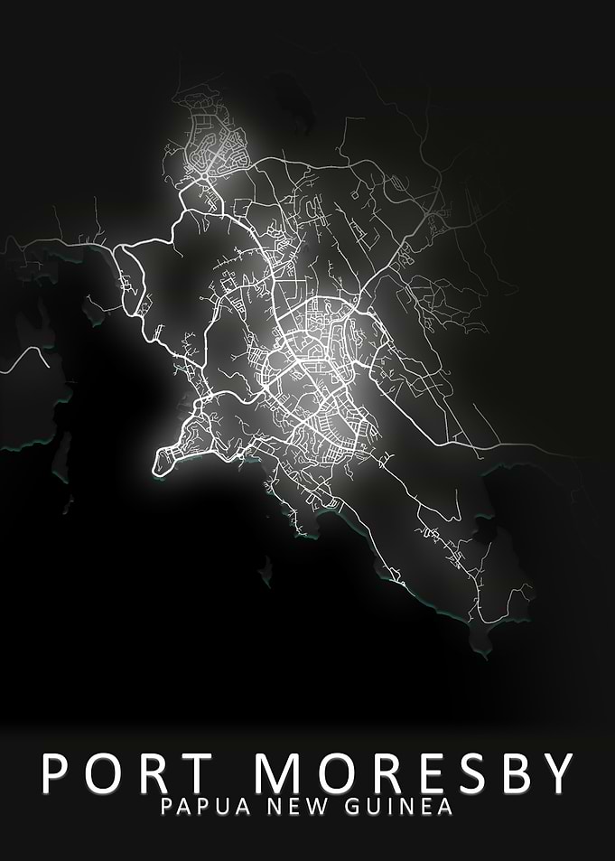 Port Moresby City Map