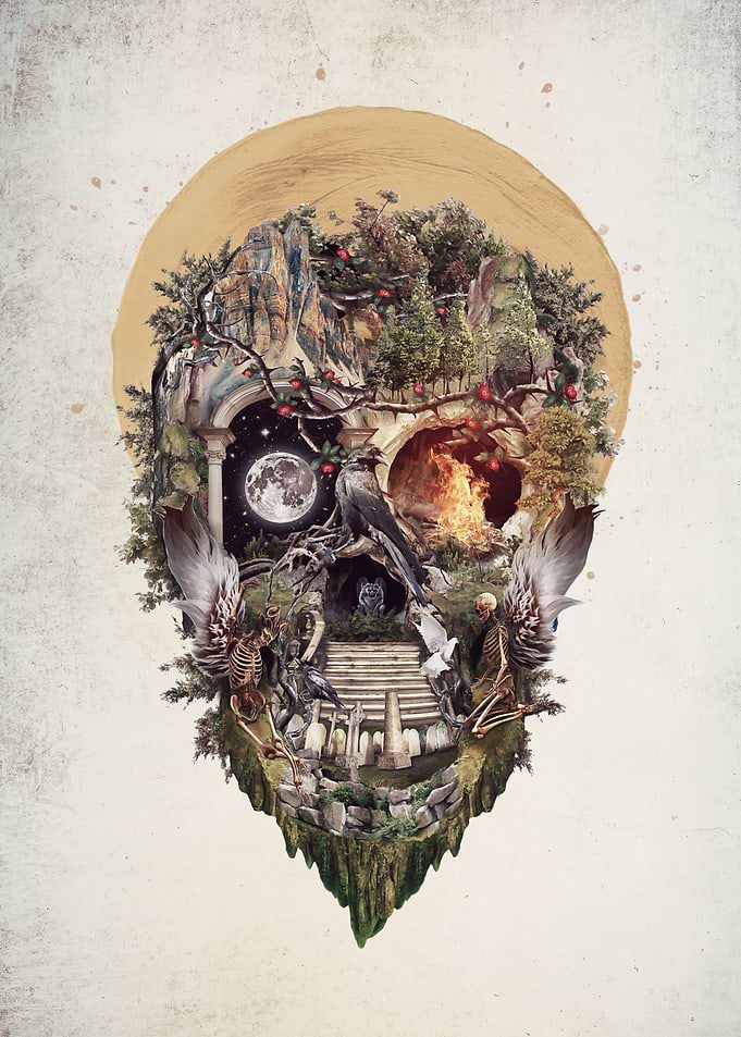 Skull Day of Dead