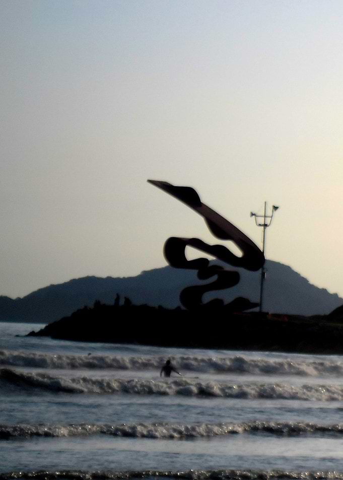 Arte na praia