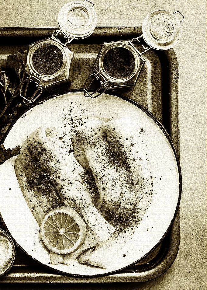 White Fish Prepared Plate