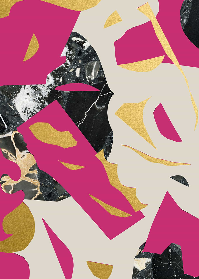 Terrazzo Marble collage