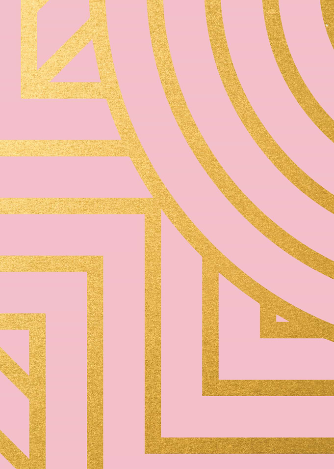 Geometric Pink Pattern