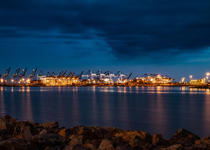 Night port