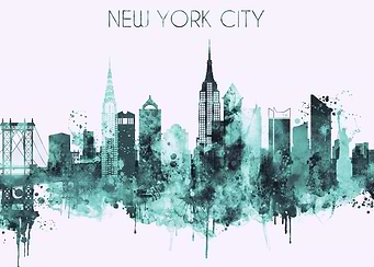 NYC New York Skyline