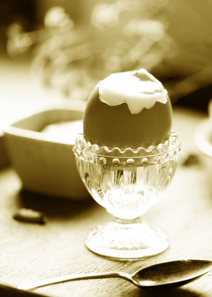 Soft Boiled Chicken Egg
