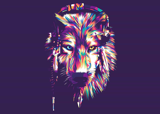 Alpha Pop Art Illustration