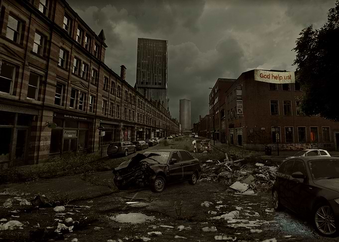 Abandoned street