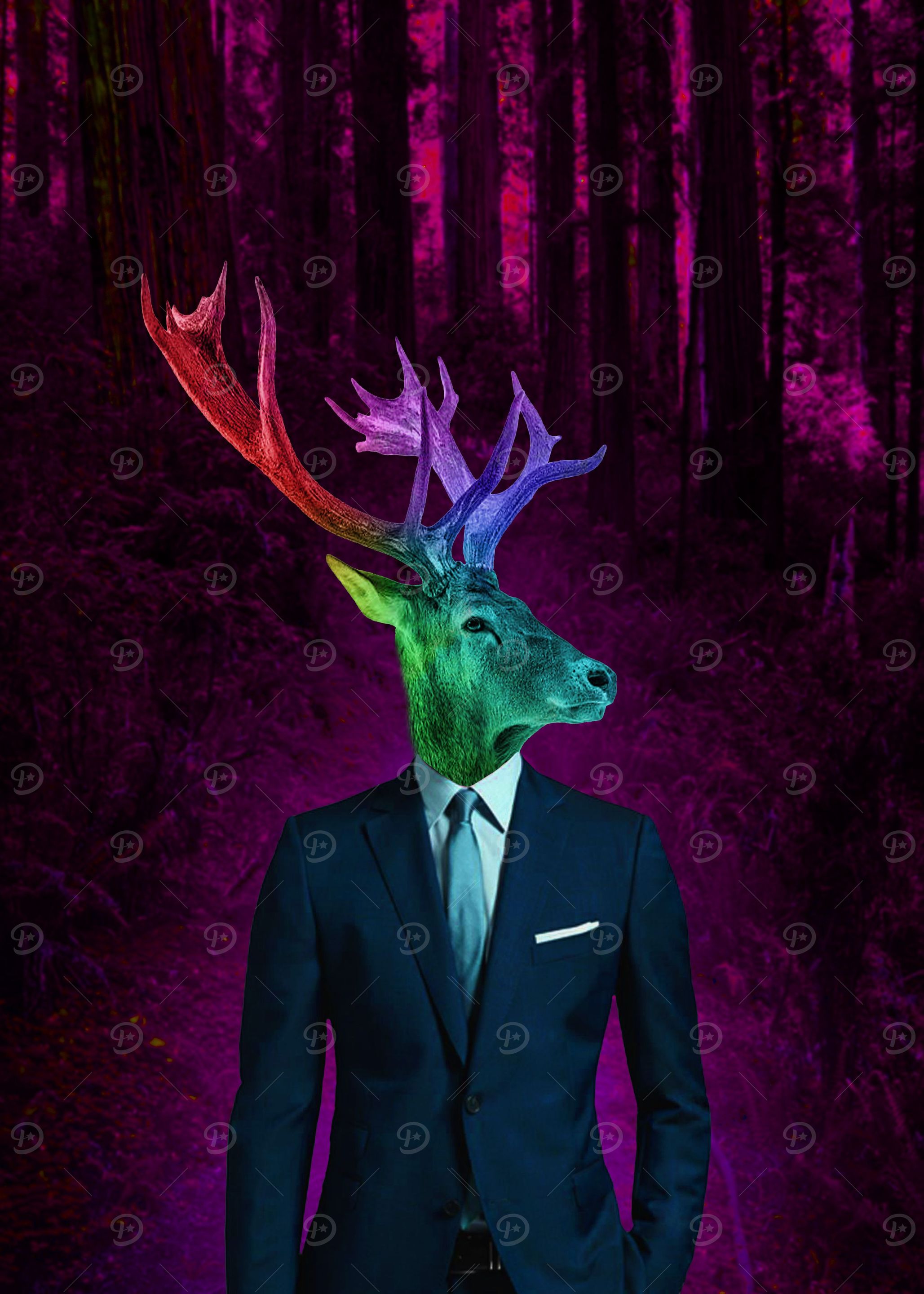 Mr rainbow deer