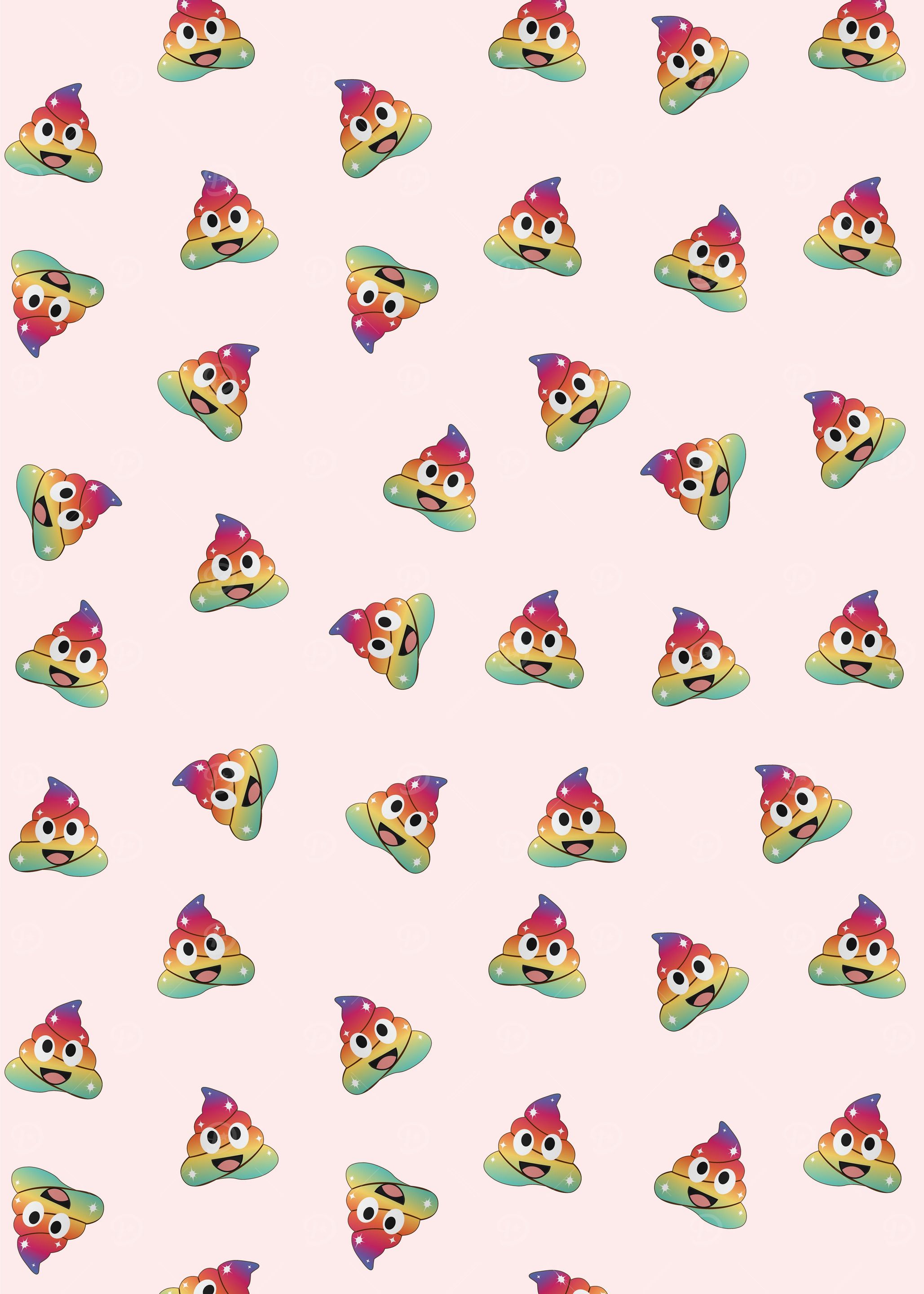 Rainbow unicorn poop