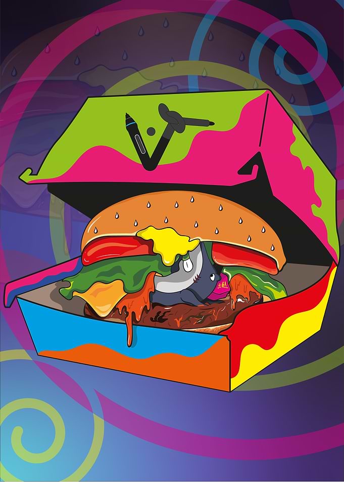 Burger revenge