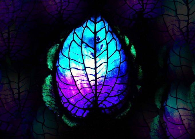 Peeking through