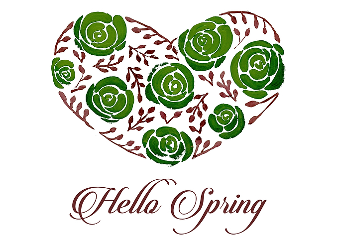 Roses floral banner
