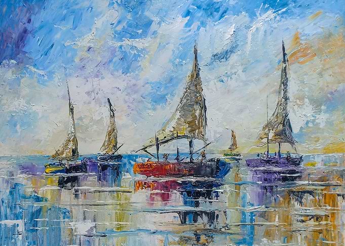 Boats in Kisumu