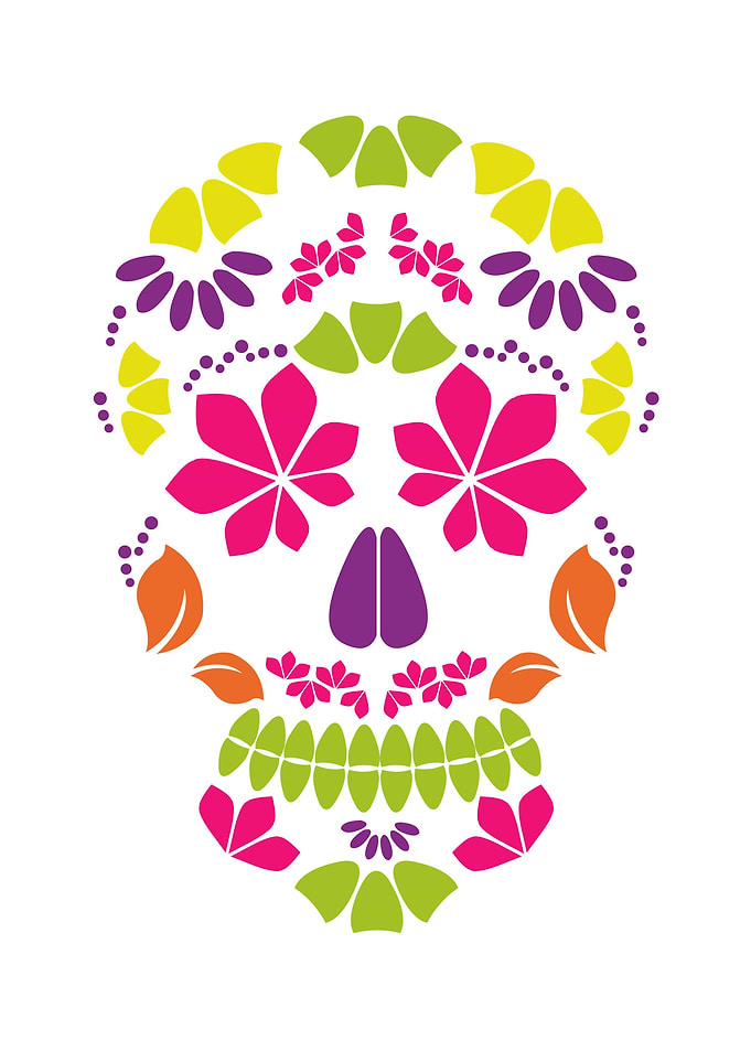 Calavera sugar skull
