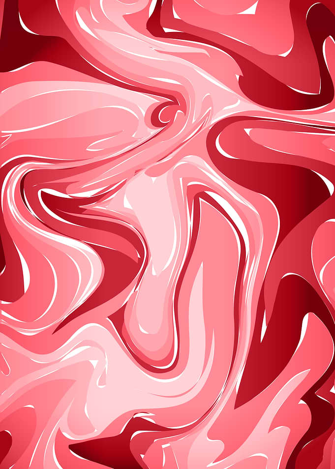 Liquid Marble Red