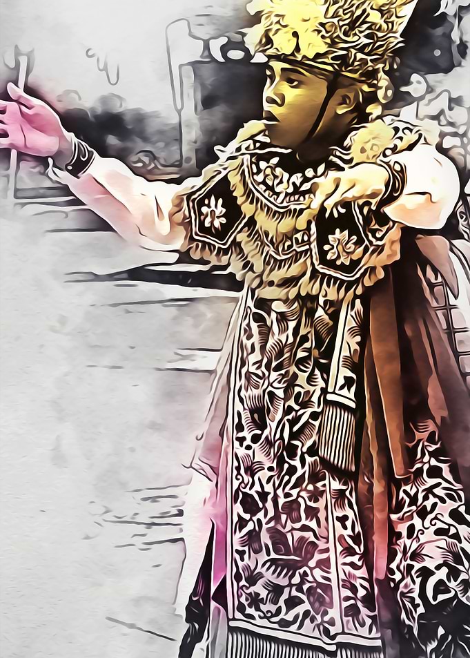 Baris Dadap Dancer
