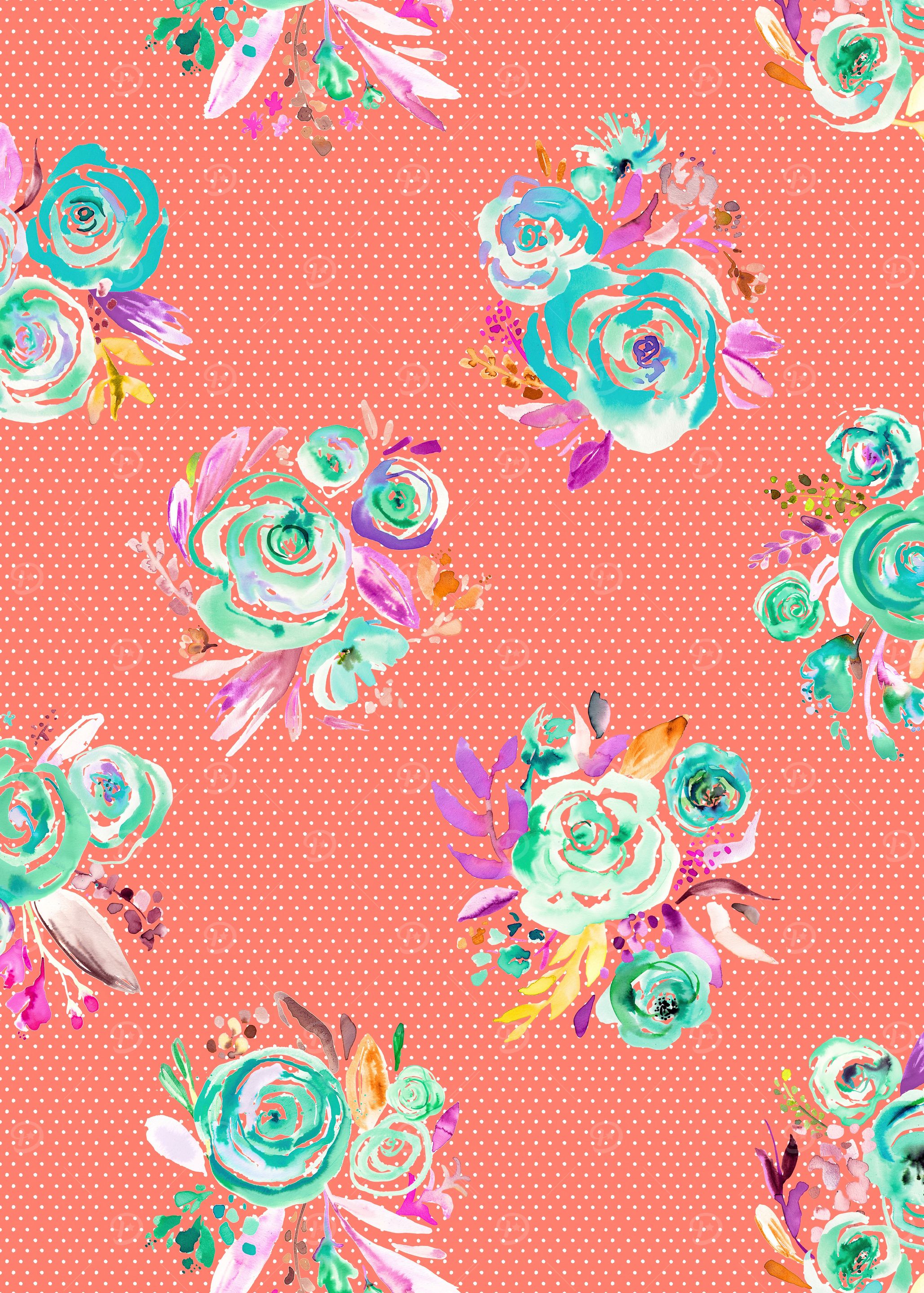 Sweet Roses Bouquet Coral