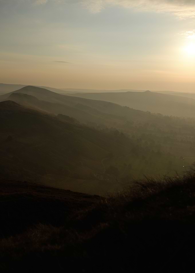 Misty English Sunrise