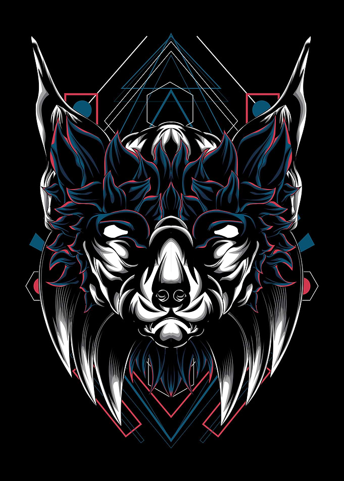 Myhtical Dog