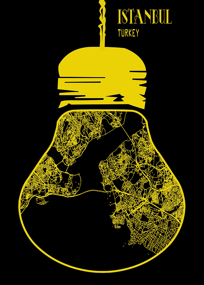 Istanbul in bulb