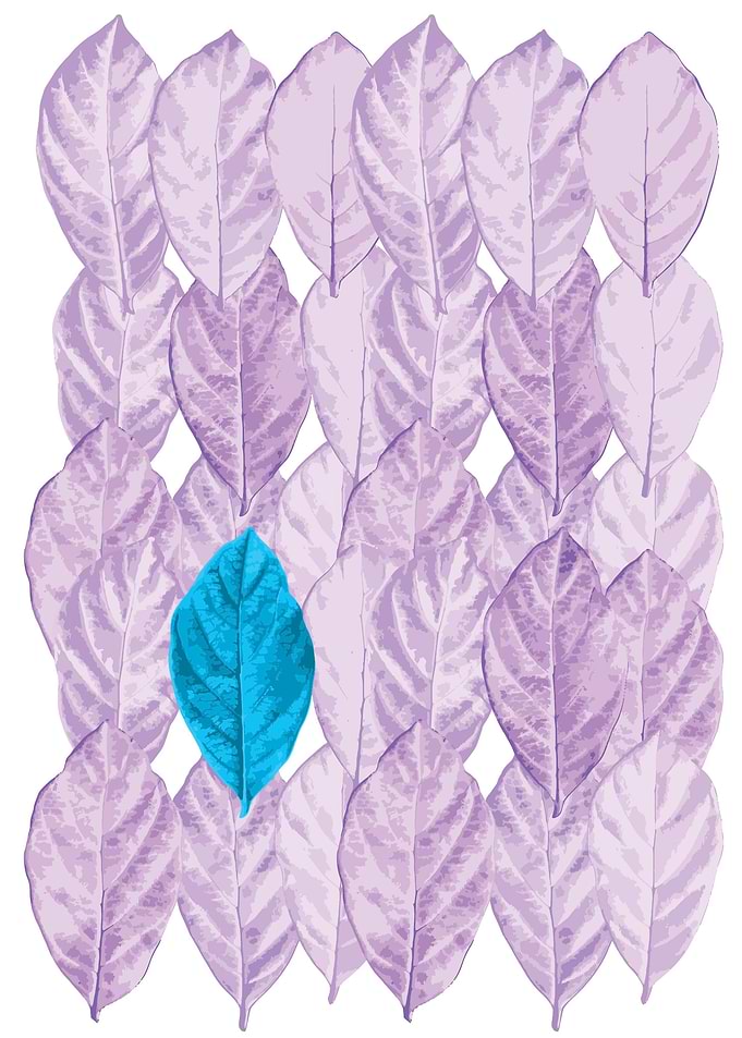 cyan foliage