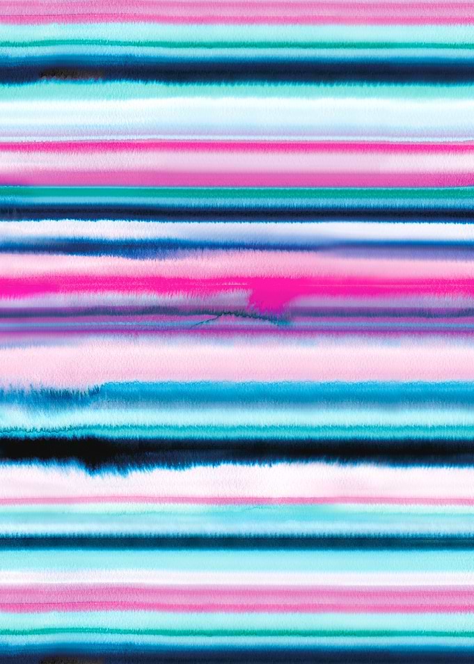 Ombre Stripes Watercolor