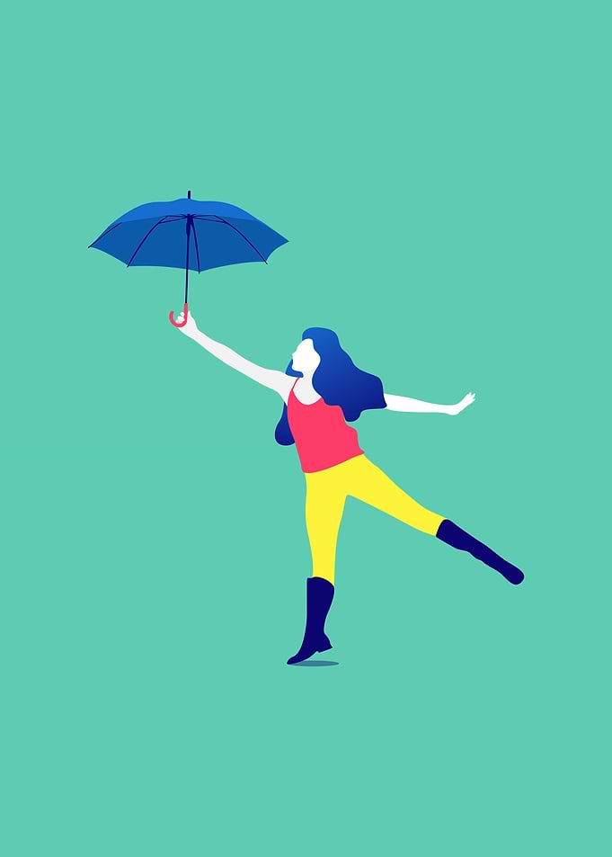 illustration of a woman ho