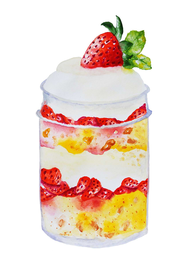 Strawberry dessert