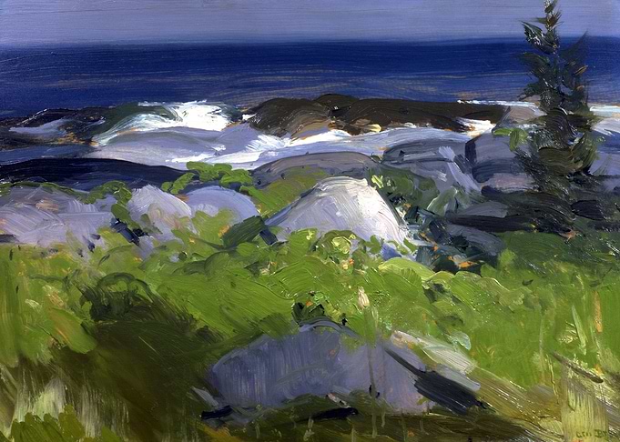 George Bellows Monhegan
