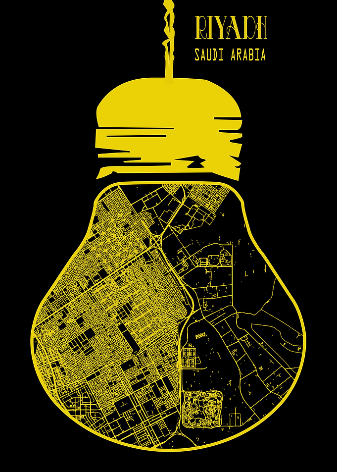 Riyadh in bulb