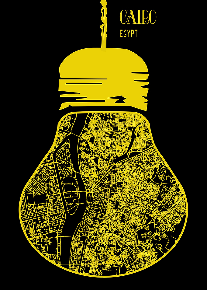 Cairo in bulb