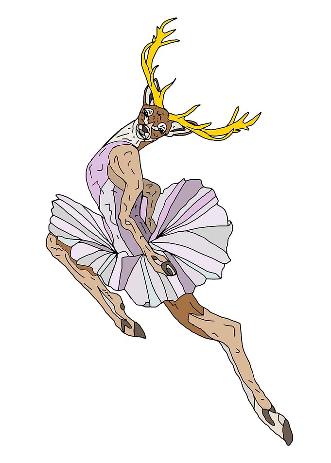Reindeer Deer Dancer