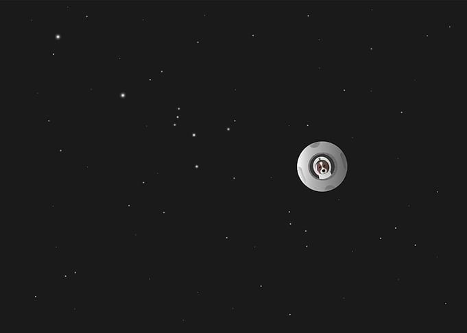 The space dog