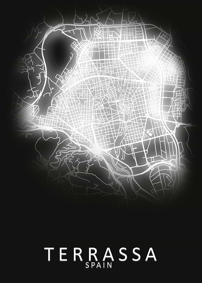 Terrassa Spain City Map