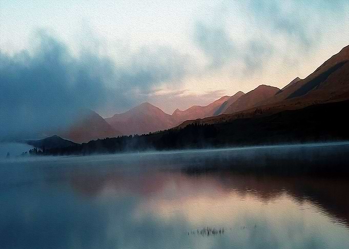 The lake