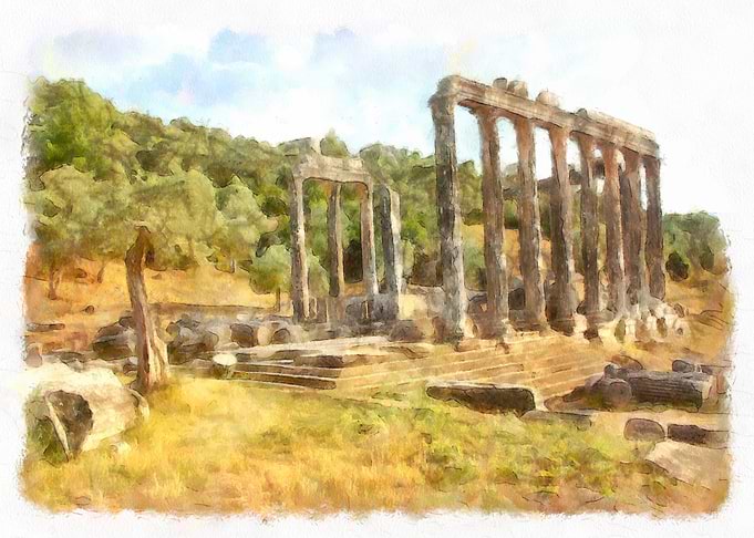 Fallen Ruins of Euromos