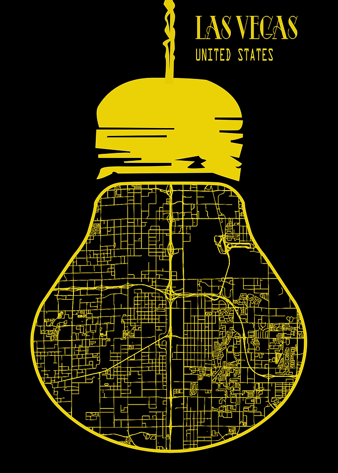 Las Vegas in bulb