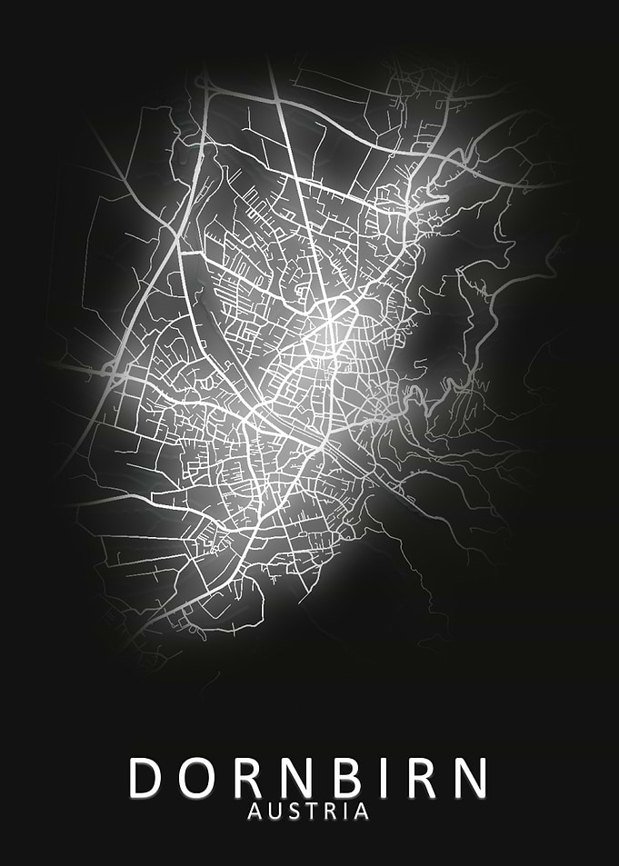 Dornbirn Austria City Map