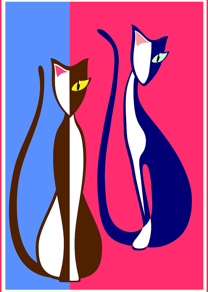 Graceful cats