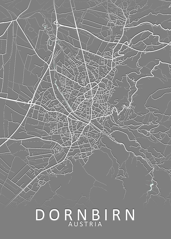 Dornbirn Austria City Map