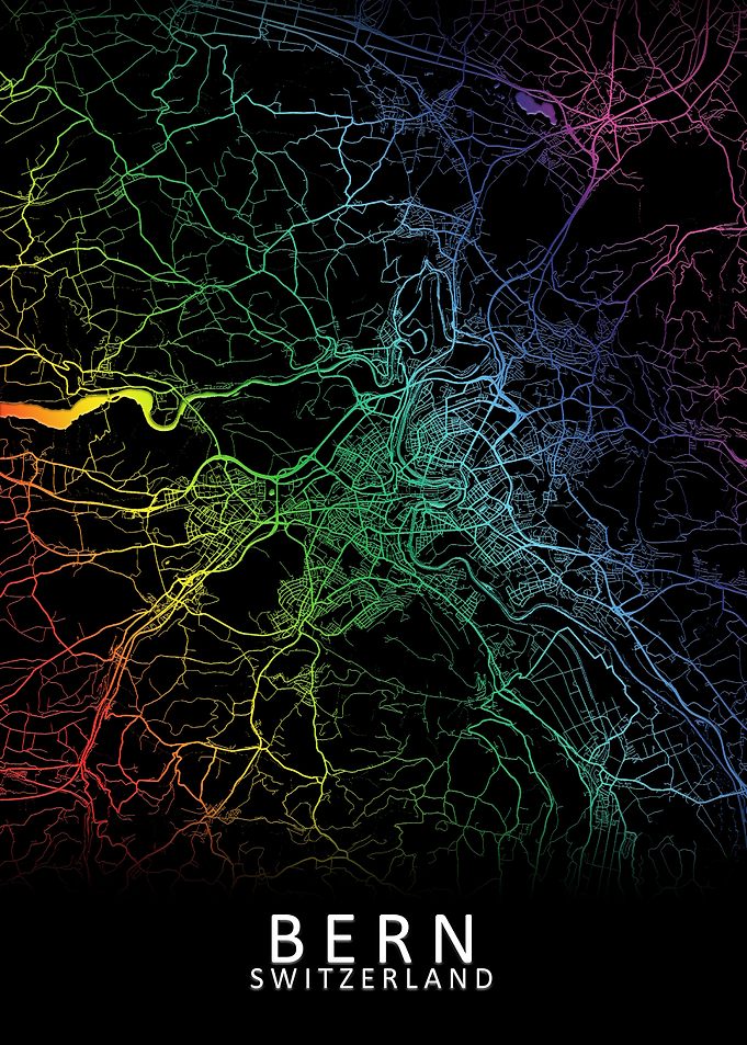 Bern Switzerland City Map